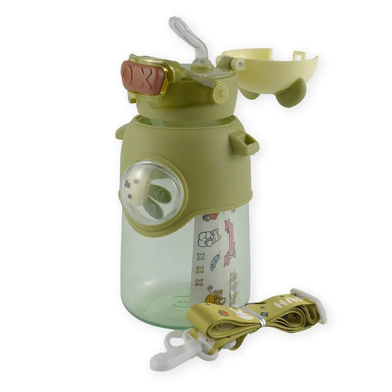 BABY STRAW SIPPER KITTY GREEN - image 2