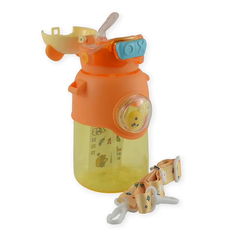 BABY STRAW SIPPER KITTY ORANGE - image 2