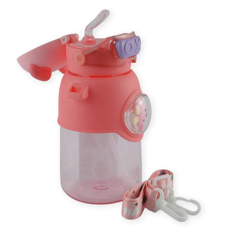 BABY STRAW SIPPER KITTY PINK - image 2