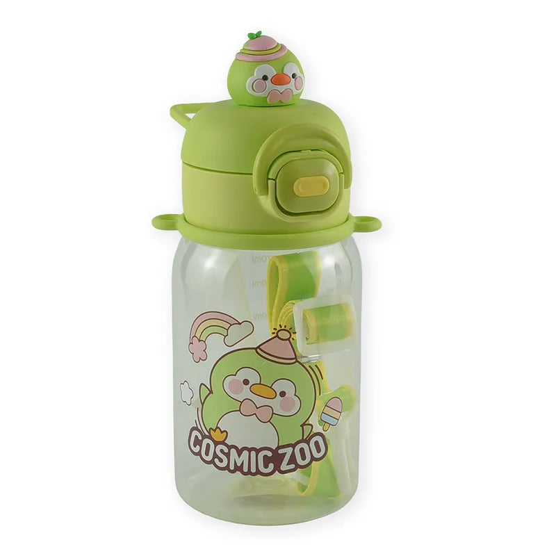BABY STRAW SIPPPER PENGUIN GREEN