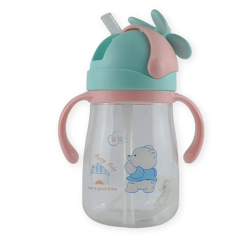 BABY STRAW SIPPER WINGS PINK - image 2