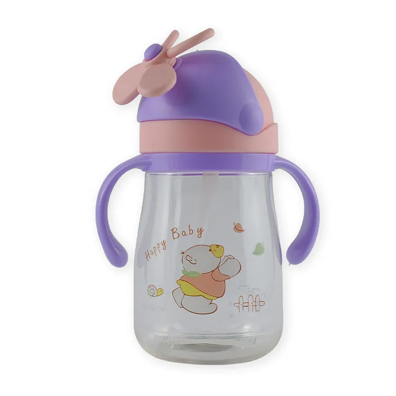 BABY STRAW SIPPER WINGS PURPLE