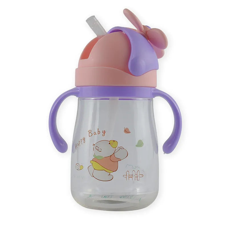 BABY STRAW SIPPER WINGS PURPLE - image 2