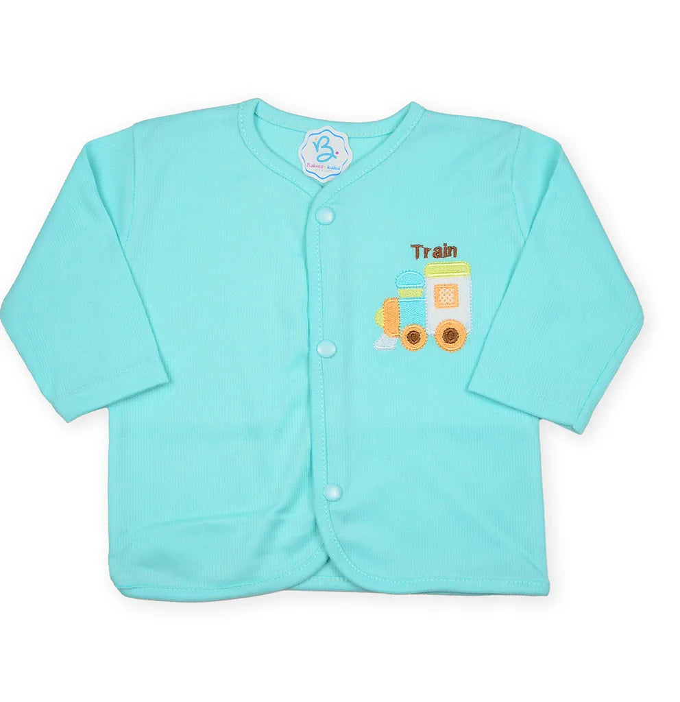 BABY SUIT 5 PIECES SET CYAN COLOR KOTRAI - image 4