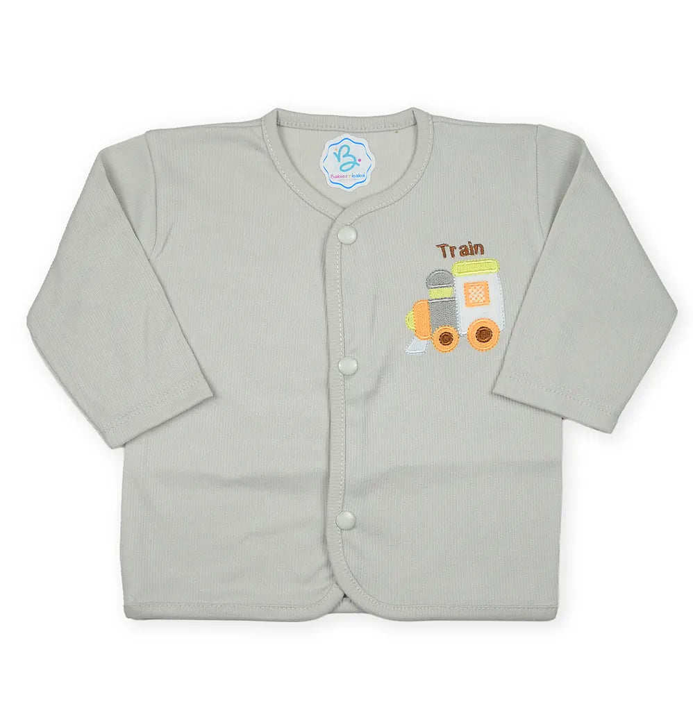 BABY SUIT 5 PIECES SET GREY COLOR KOTRAI - image 4