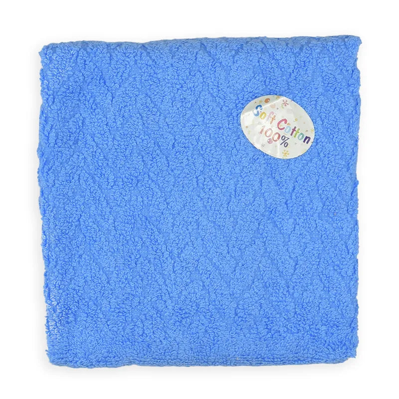 BABY TOWEL 100%COTTON BLUE