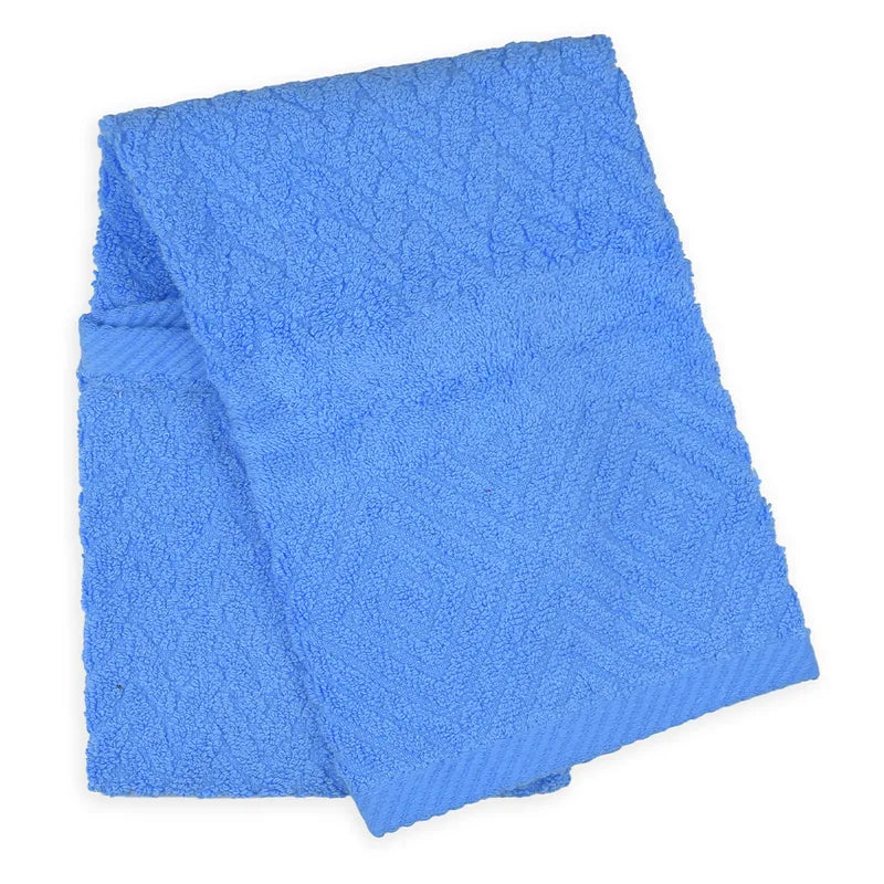 BABY TOWEL 100%COTTON BLUE