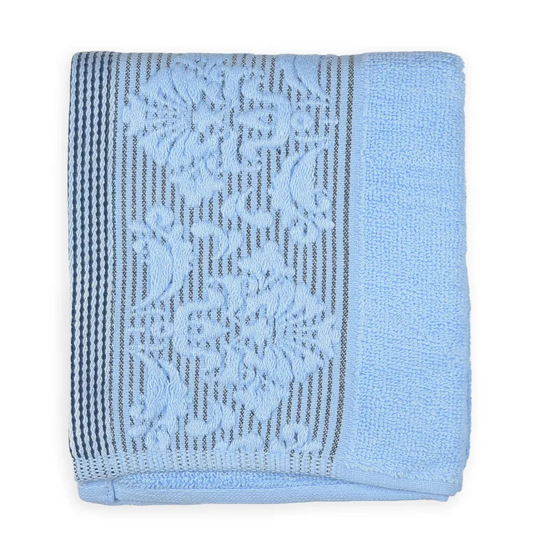 BABY TOWEL LINES PRINTED BLUE