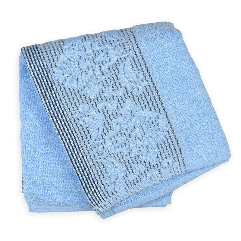BABY TOWEL LINES PRINTED BLUE