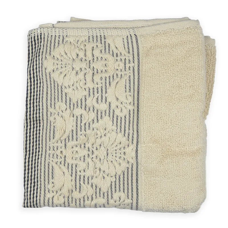 BABY TOWEL LINES PRINTED BROWN