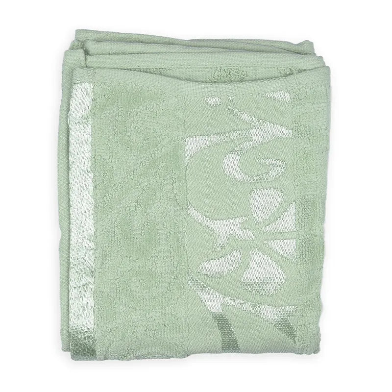 BABY TOWEL PRINTED GREEN