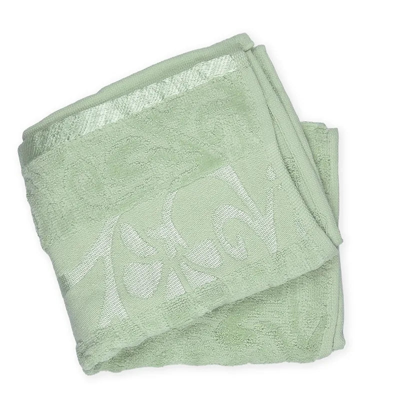 BABY TOWEL PRINTED GREEN