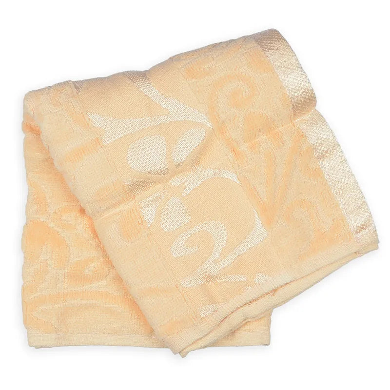 BABY TOWEL PRINTED PEACH