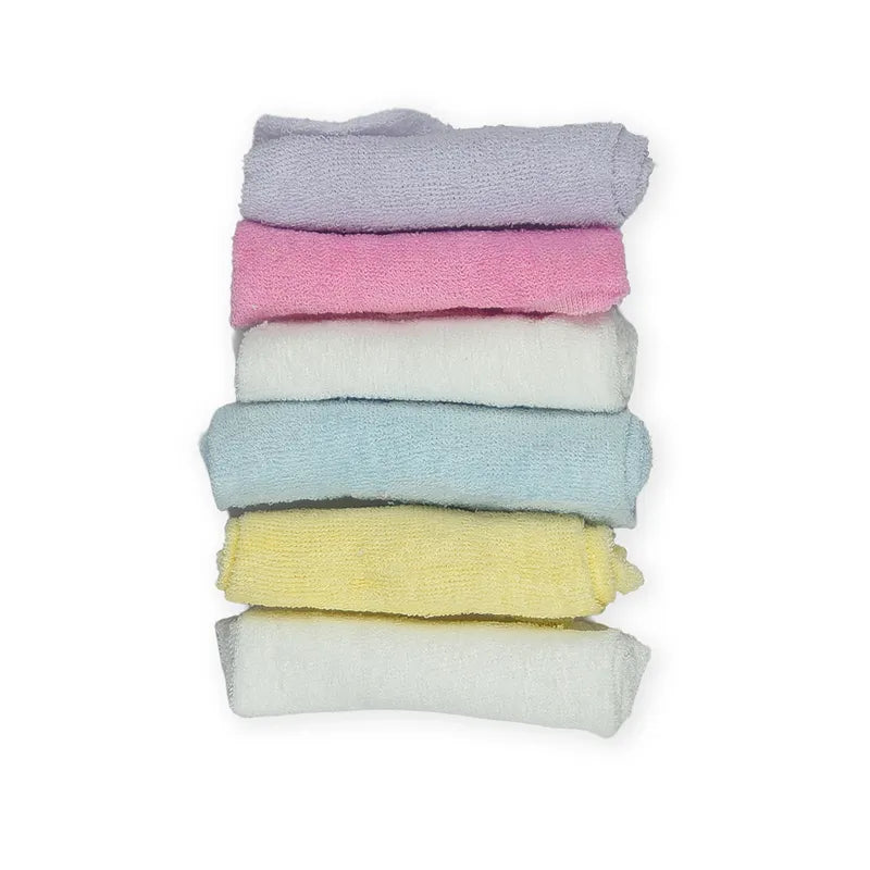 BABY WASH CLOTHES 6PCS BASKET - image 2