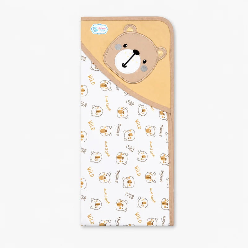 BABY WRAPPING SHEET BEAR BOX BROWN