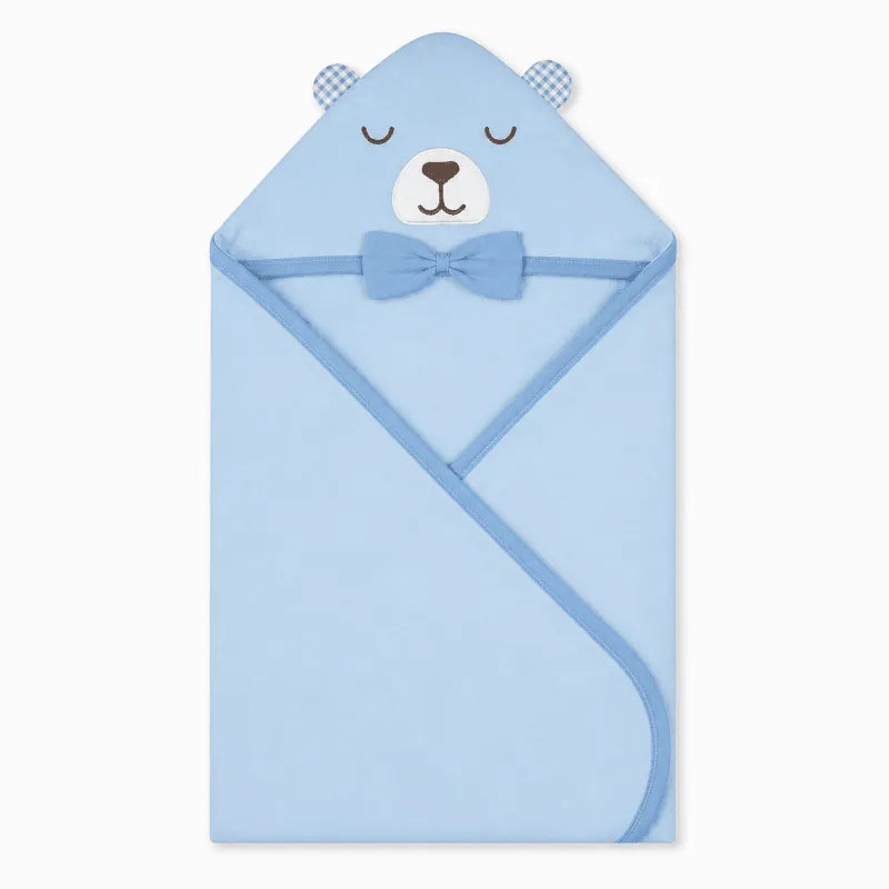 BABY WRAPPING SHEET BOO BEAR BLUE