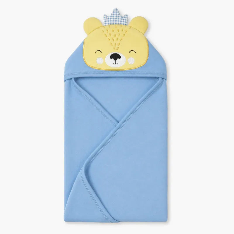 BABY WRAPPING SHEET TAJ BEAR BLUE