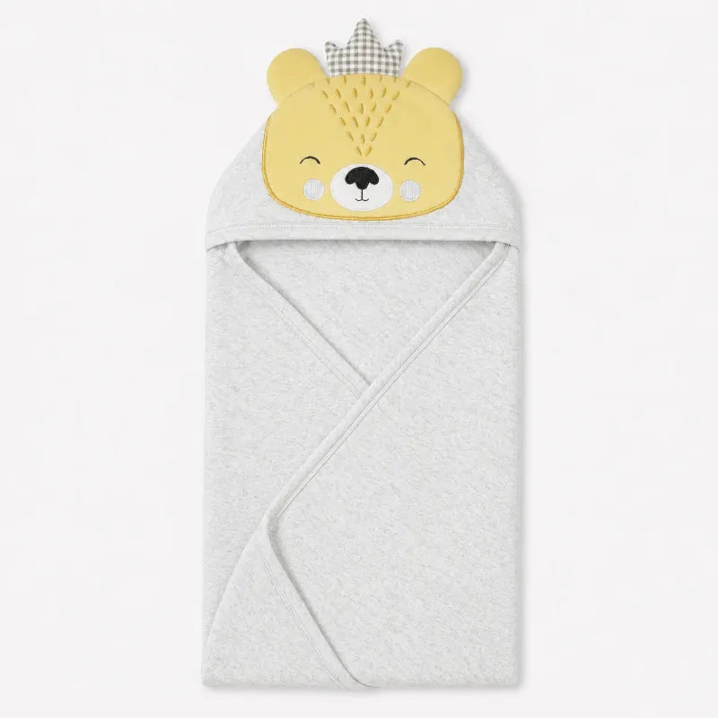 BABY WRAPPING SHEET TAJ BEAR GREY