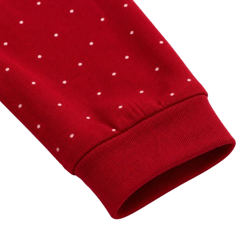 Strawberry – Red & White baby footed romper