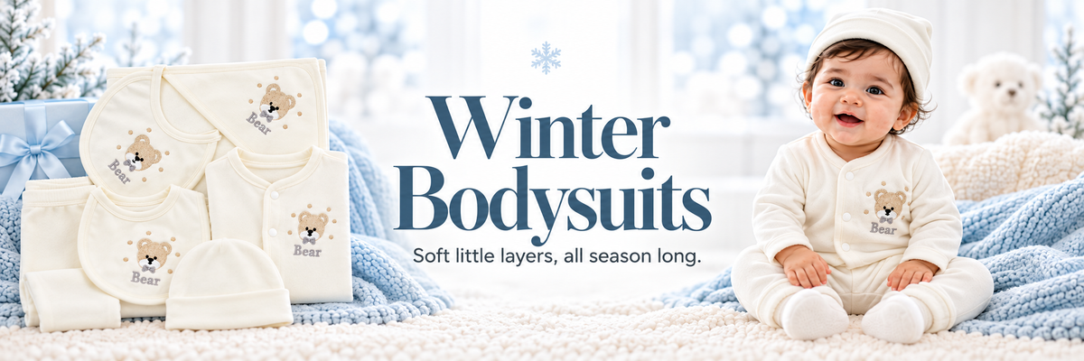Winter Bodysuit collection banner