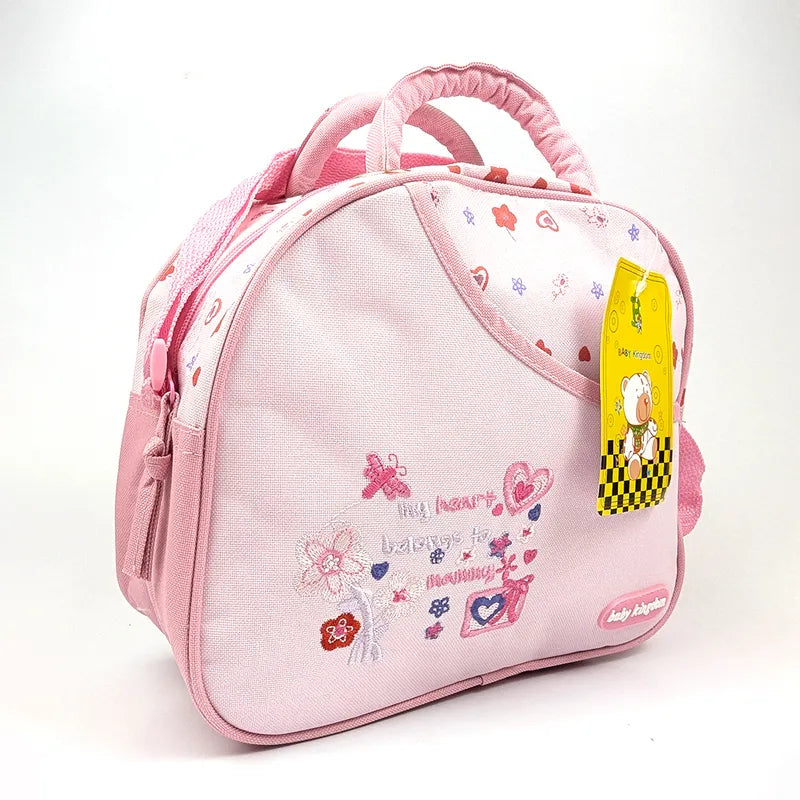 CHARMING PINK MULTI PURPOSE BABY ESSENTIALS DIAPER BAG - image 3