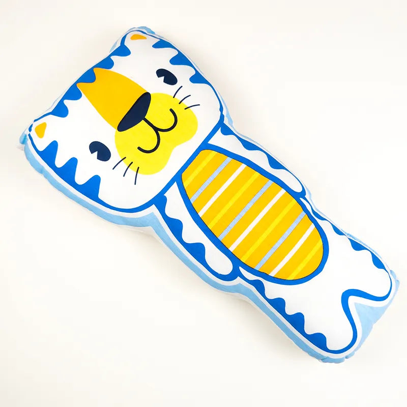 CHINA 2PCS CAT PILLOW SET BLUE - image 2