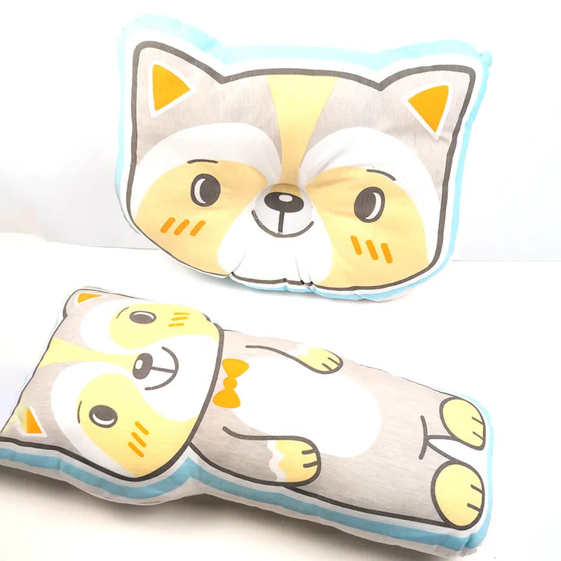 CHINA 2PCS CAT PILLOW SET GREEN