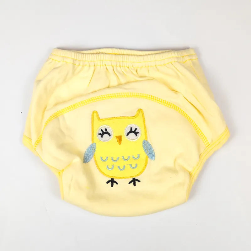 CHINA KIDS PANTY OWL YELLOW LARGE