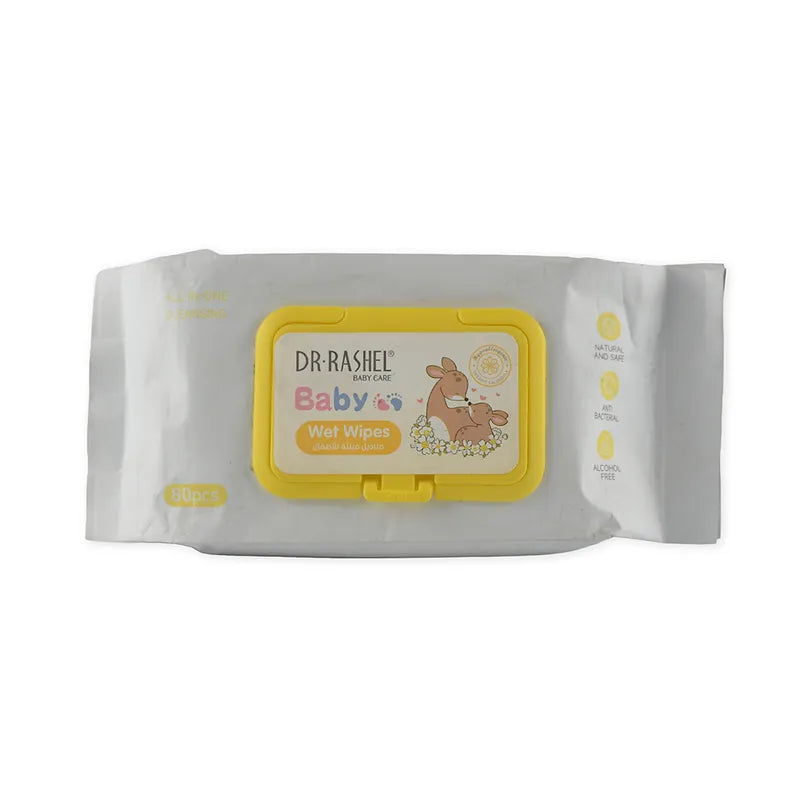 DR.RASHEL BABY WET WIPES 80PCS