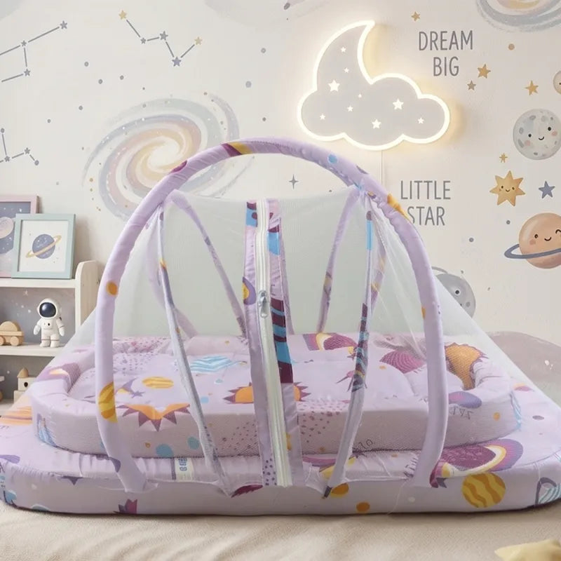 DUBAI NEW CHOICE NET BED CARRY COAT PURPLE