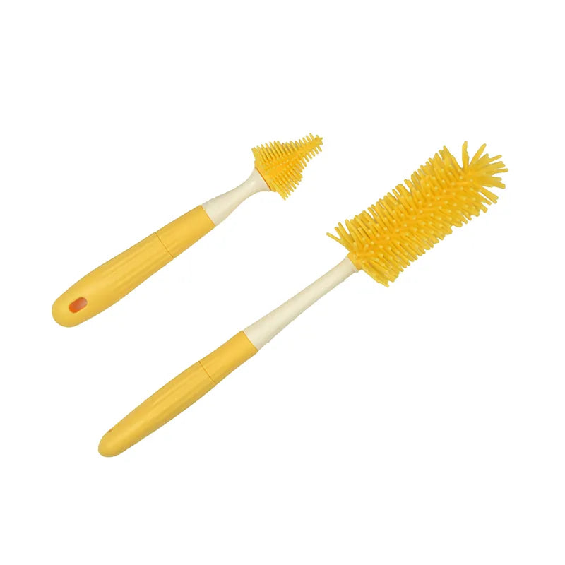 FEEDER BRUSH SILICONE YELLOW