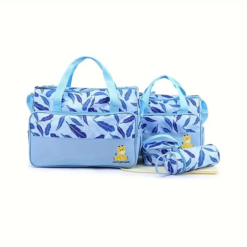 GA DOT PRINT BAG 4PCS BLUE