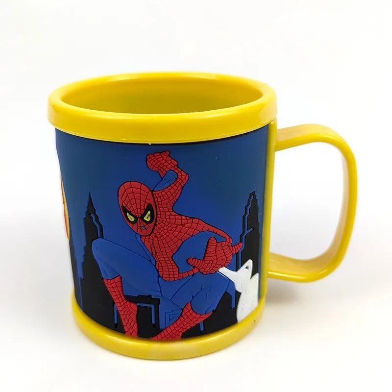 KIDS CUP SPIDERMAN YELLOW