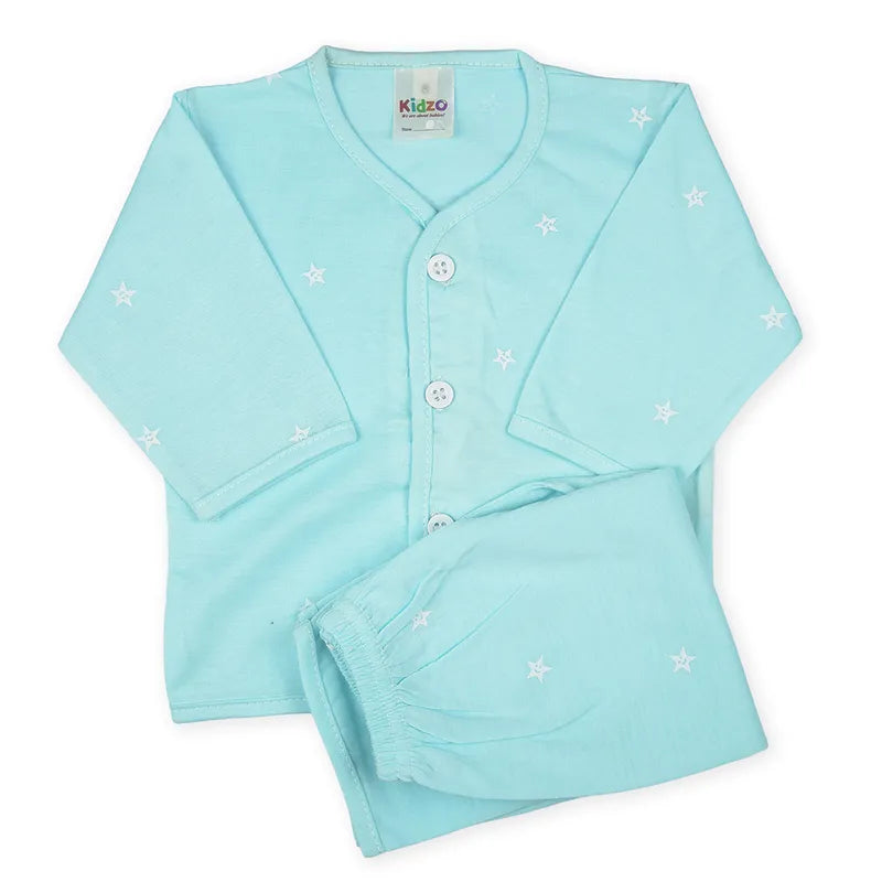 KIDZO BABY 2PCS SUIT STAR PRINT MINT
