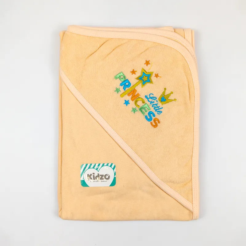 KIDZO BABY BATH TOWEL CAP PRINCESS PEACH - image 2
