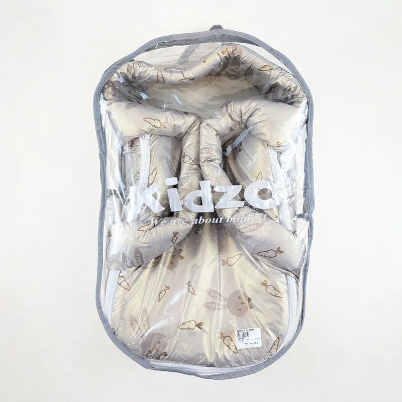 Kidzo Baby Carry Coat Printed Golden – additional product view 2 of 2