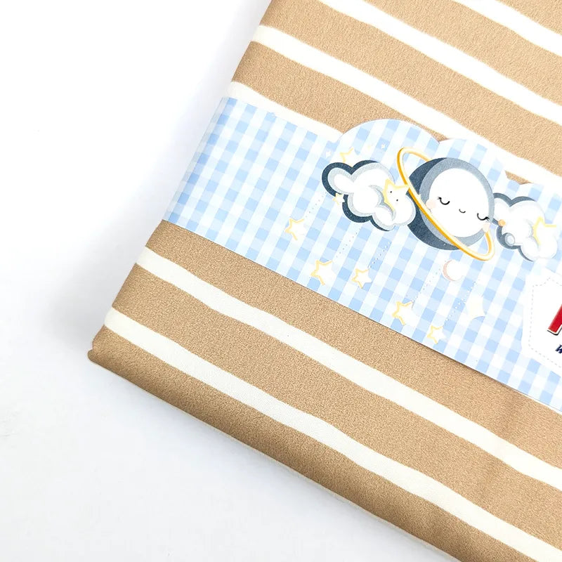 KIDZO BABY CHANGING SHEET BROWN PRINTED - image 2