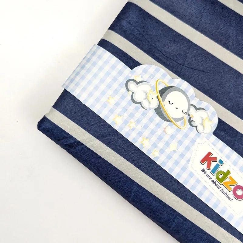 Waterproof Baby Changing Sheet, Blue Cloud – Kidzo – additional product view 2 of 2