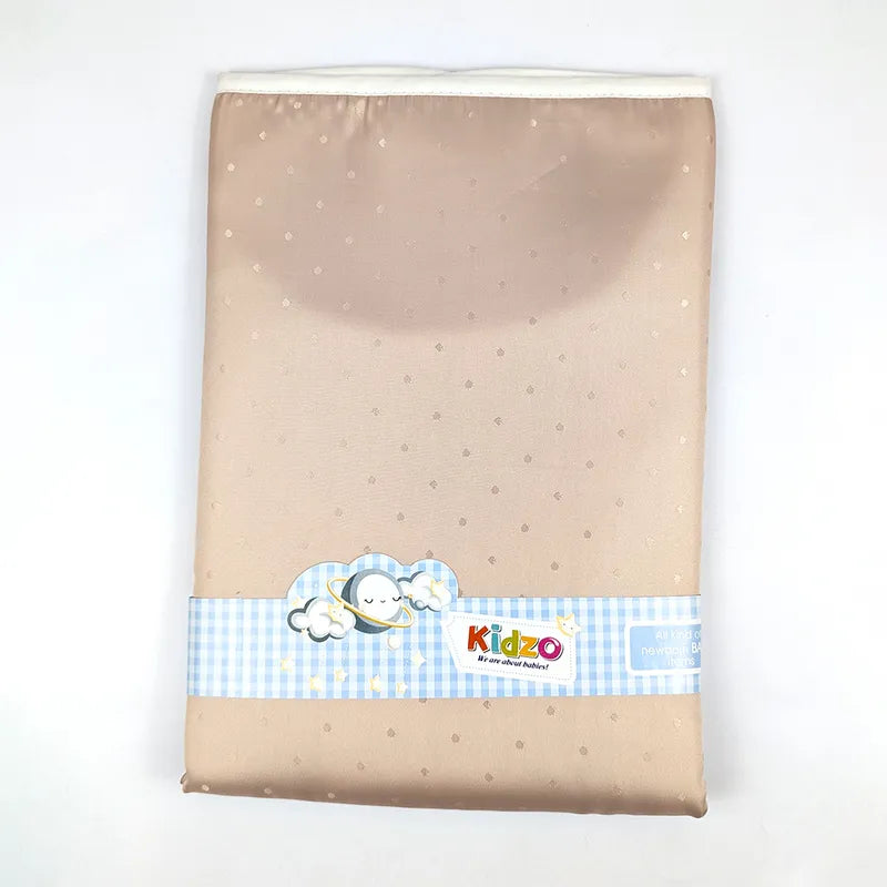 KIDZO BABY CHANGING SHEET DOTED BROWN