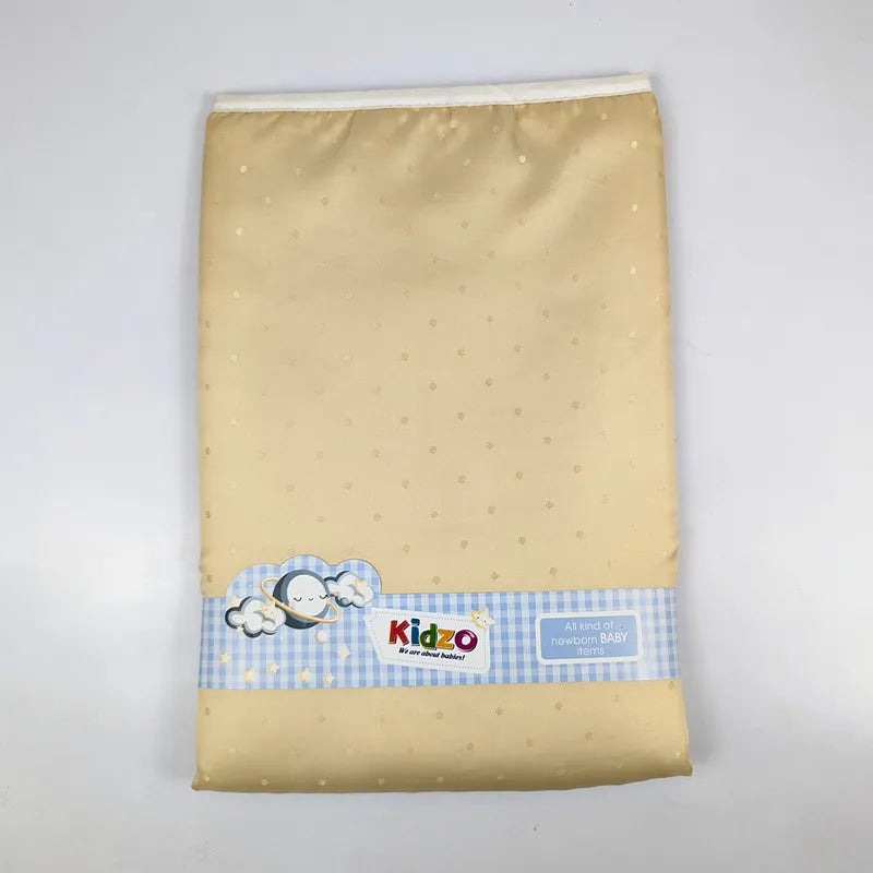 KIDZO BABY CHANGING SHEET DOTED YELLOW