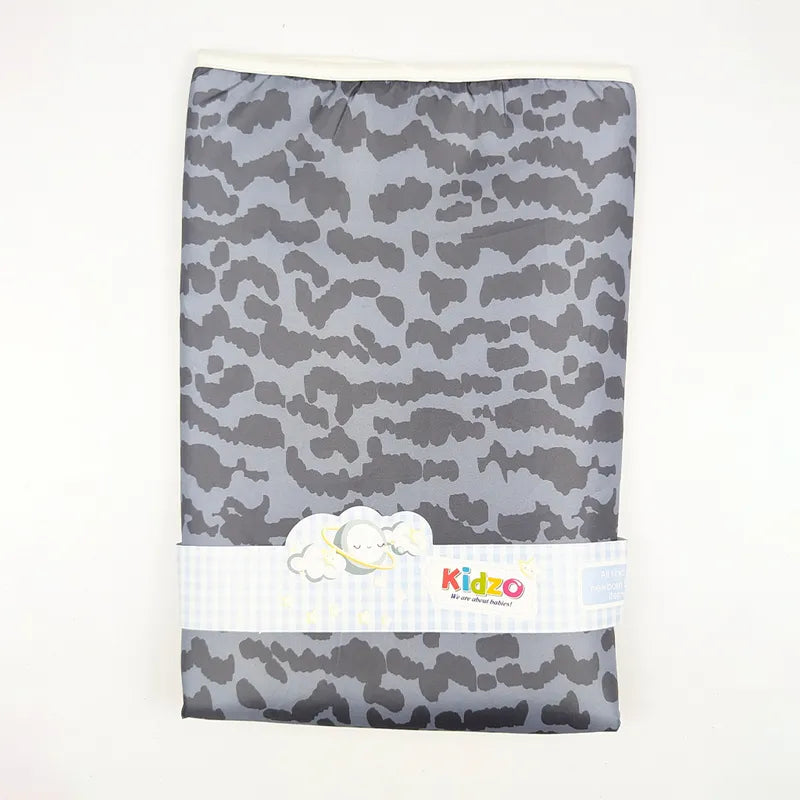 KIDZO BABY CHANGING SHEET PRINTED BLUE