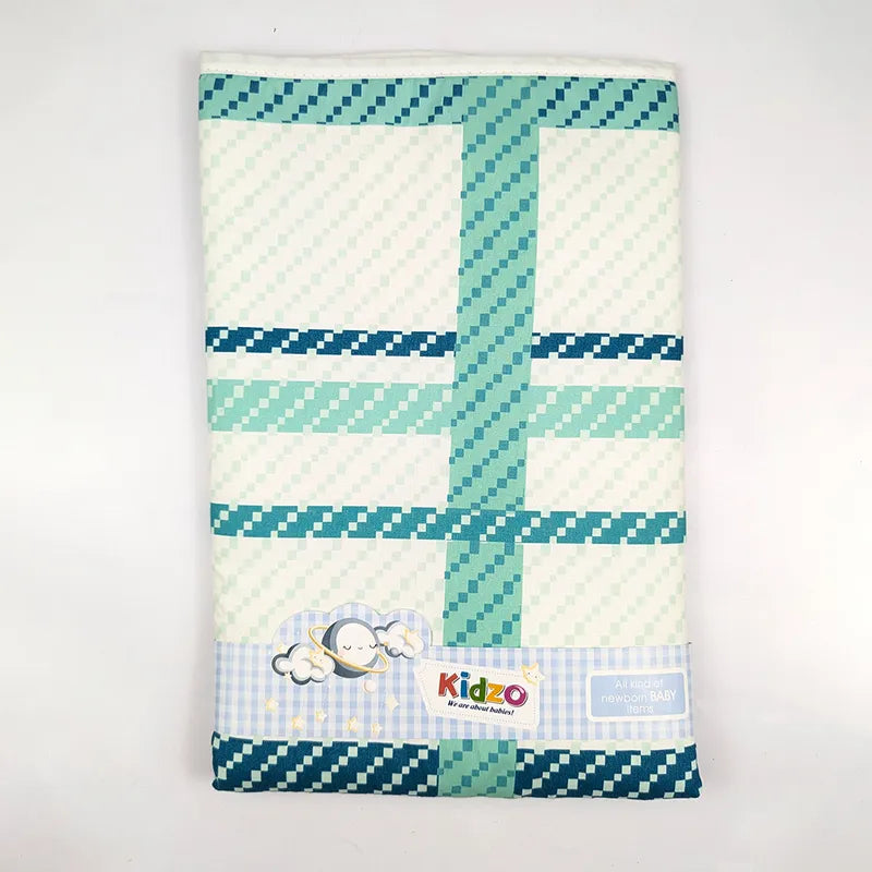 KIDZO BABY CHANGING SHEET PRINTED GREEN