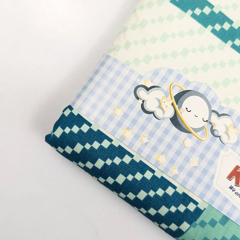 KIDZO BABY CHANGING SHEET PRINTED GREEN - image 2