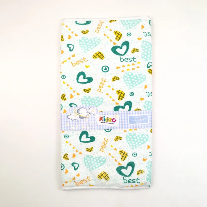 Waterproof Terry Baby Changing Sheet, Green – Kidzo