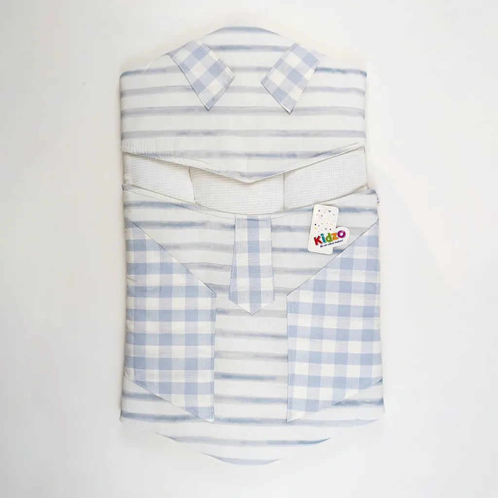 KIDZO CARRY NEST WASKET TIE BLUE