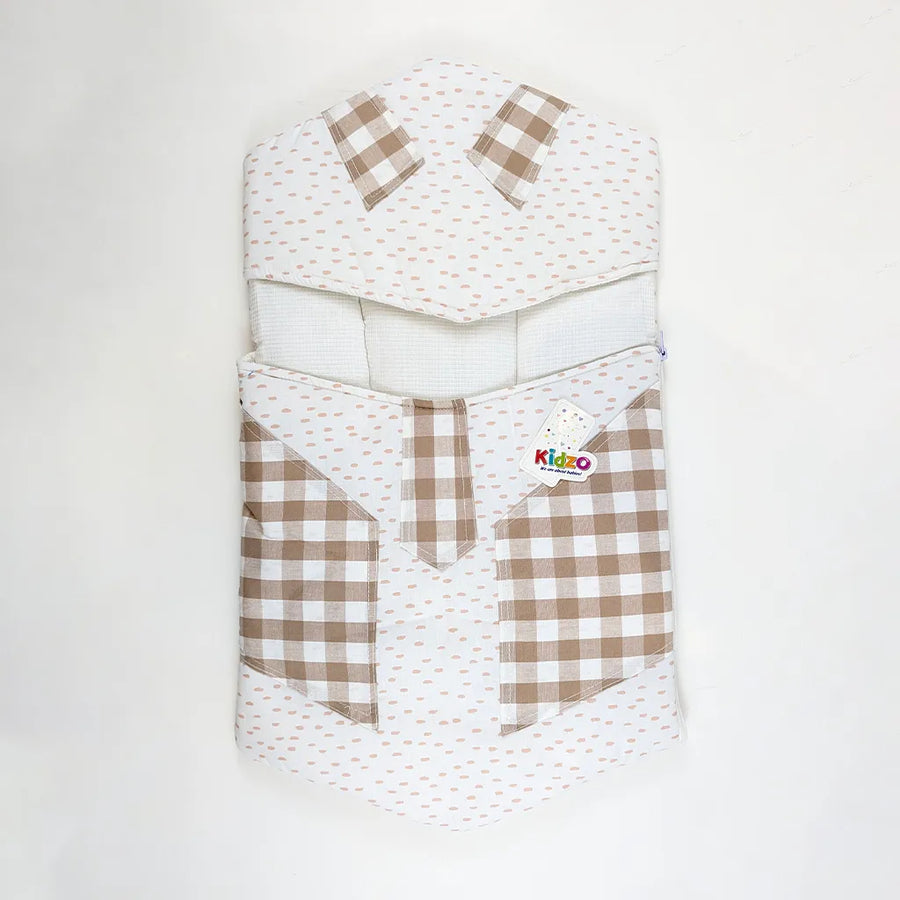 KIDZO CARRY NEST WASKET TIE BROWN