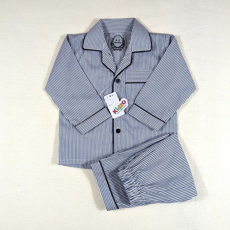 KIDZO NIGHT SUIT LINING DARK BLUE - image 2
