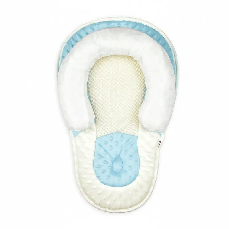 KIDZO BABY SLEEP POSITIONER SOFT AND COMFORT BLUE - image 2