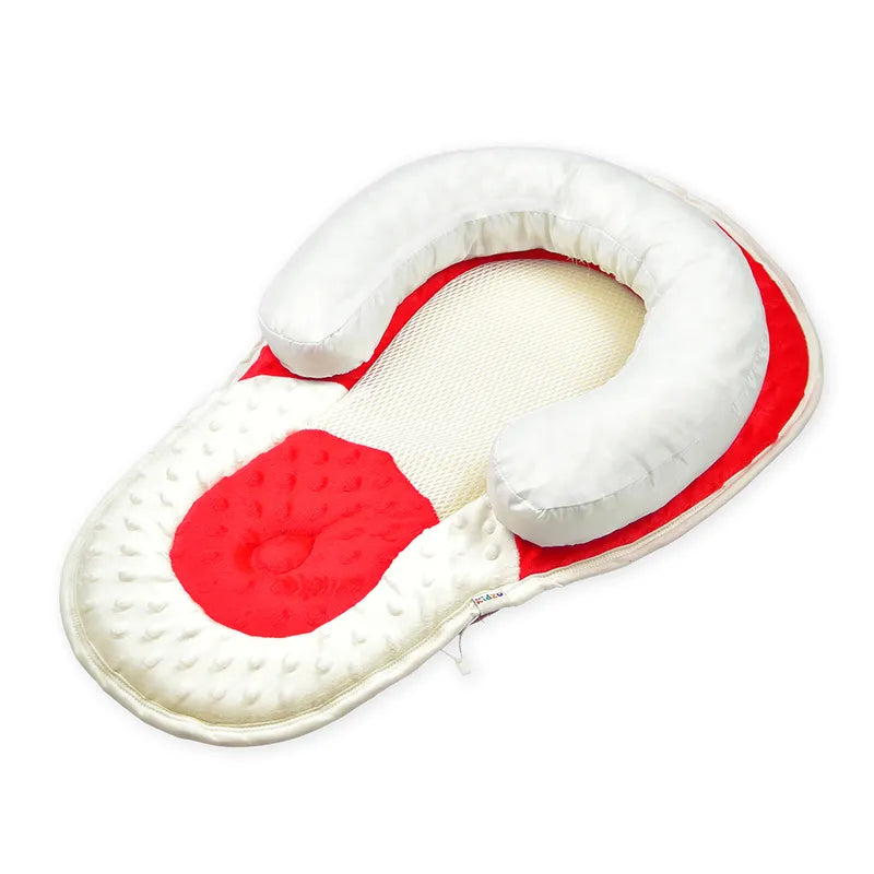 KIDZO BABY SLEEP POSITIONER SOFT AND COMFORT RED