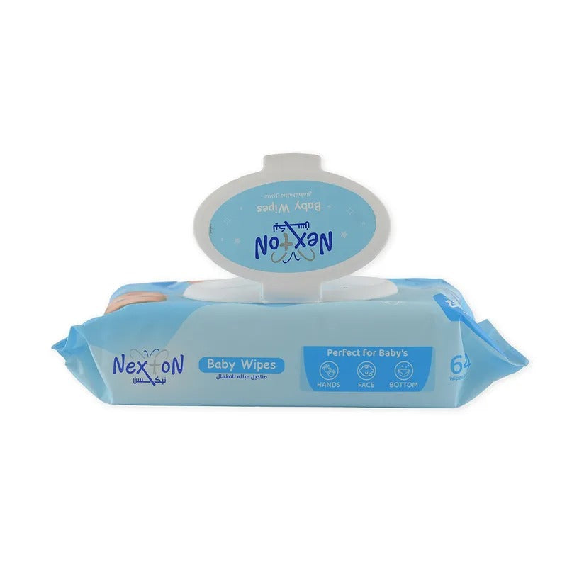 Nexton Fragrance-Free Baby Wipes, 64 Pack – additional product view 2 of 4